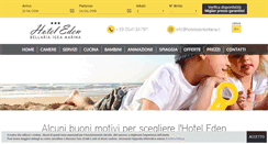 Desktop Screenshot of hoteledenbellaria.it